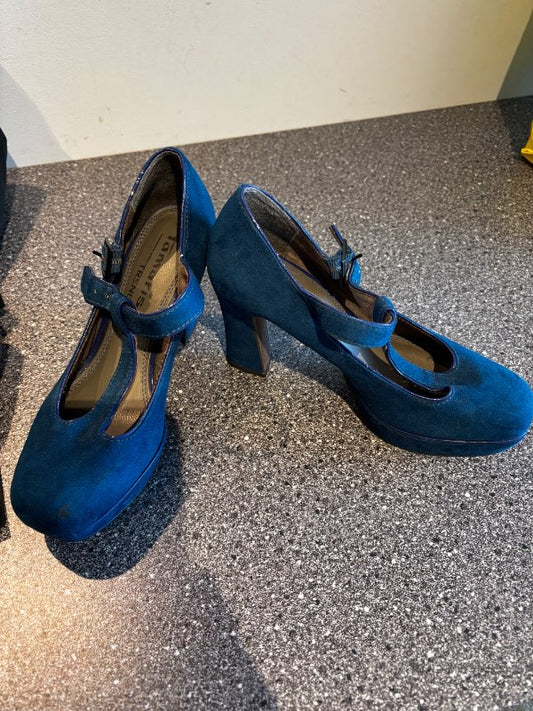 Tamaris skór bláir