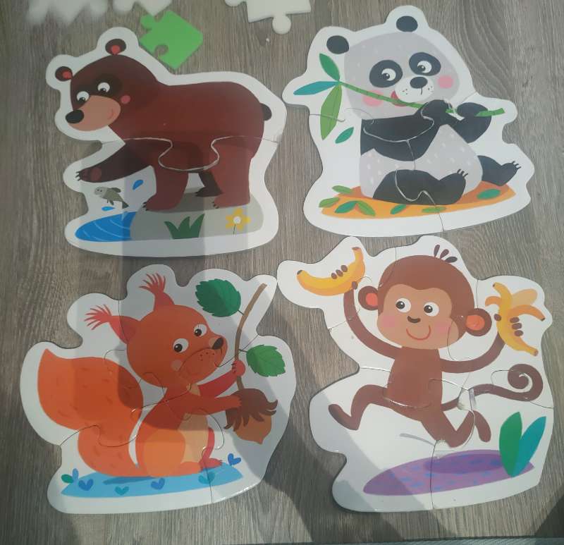 Baby puzzle animals
