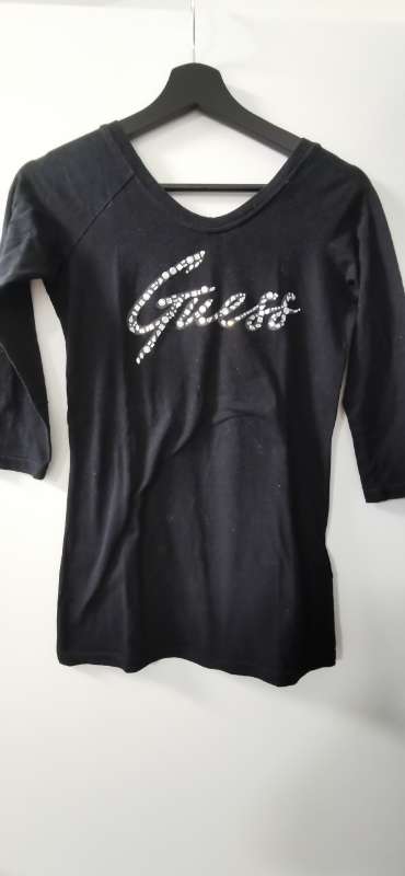GUESS BLAC BLOUSE