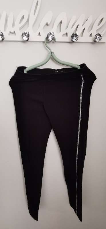 SINSAY  BASIC BLACK LEGGINGS
