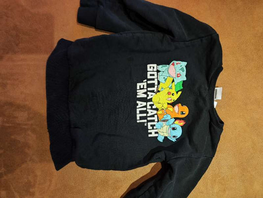 Pokémon peysa svört