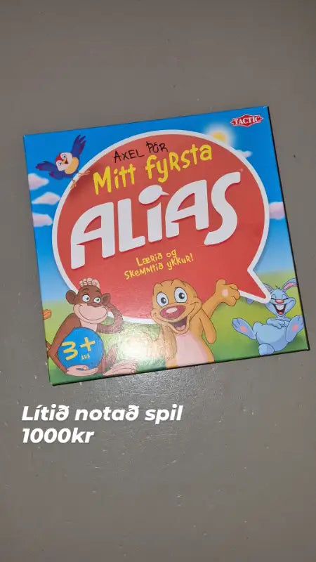 Mitt fyrsta alias