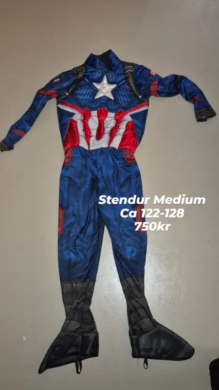 Captain America búningur + skjöldur