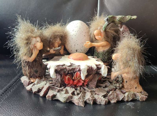 Trölla fjölskyldu matur