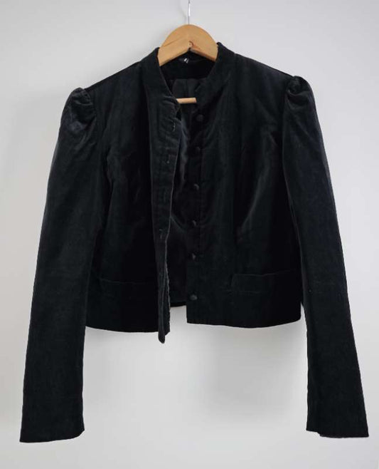 Svartur flauels jakki - Vero Moda