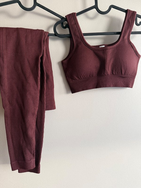 Ræktarbuxur + ræktartoppur