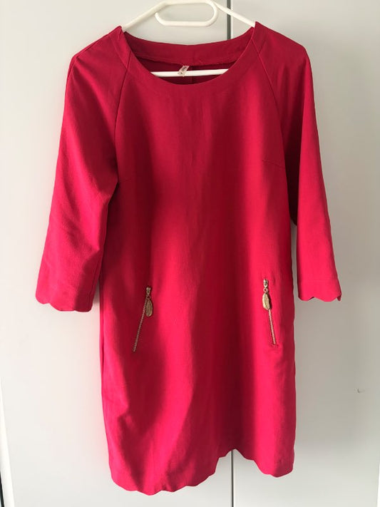 red dress