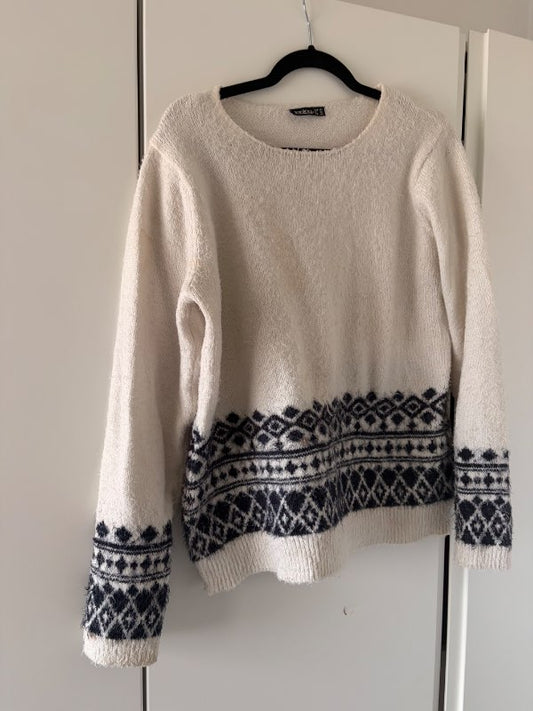 Fransa sweater white