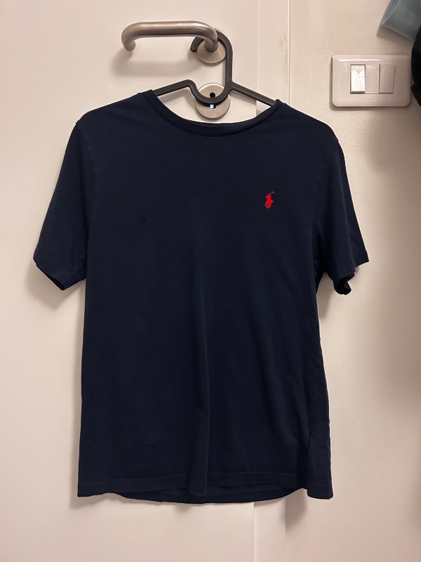 Á/Dökkblár ralph lauren bolur