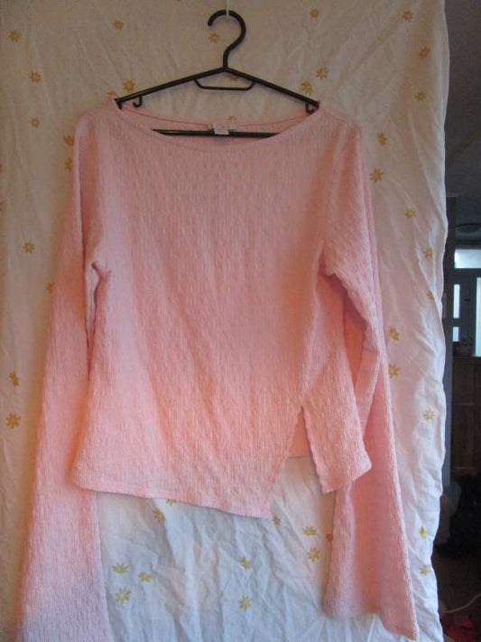 Bleikur síðermabolur