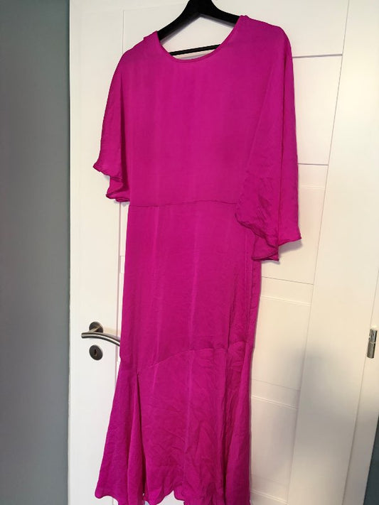 Pink long dress