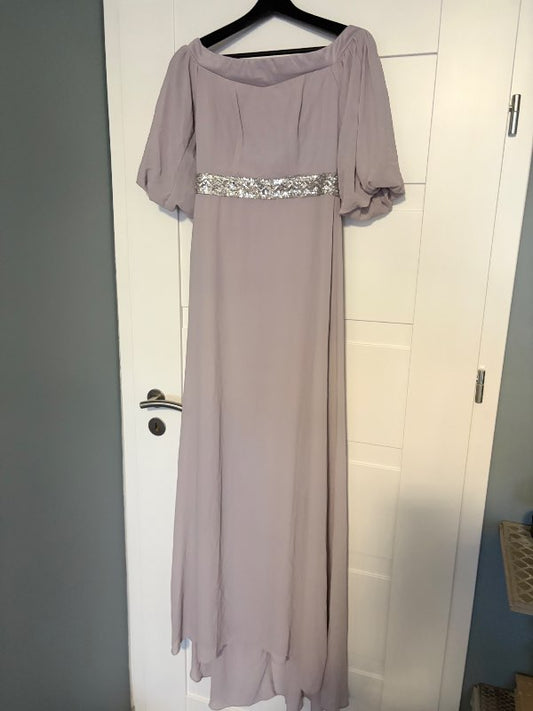 Tfnc purple long dress