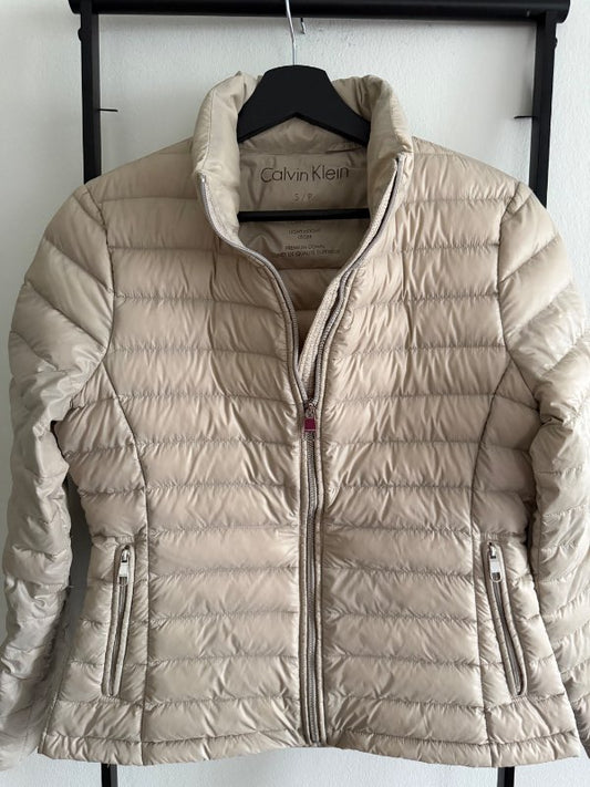 CALVIN KLEIN beige jacket