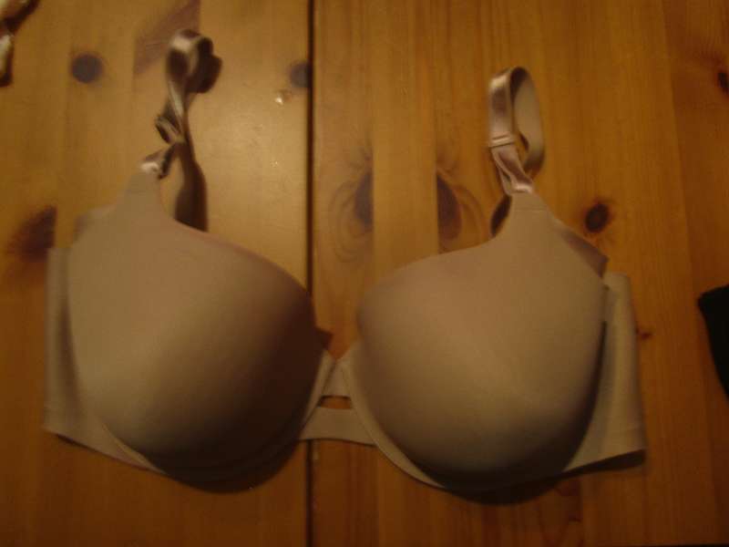 Beigh brjósthaldari með spöng