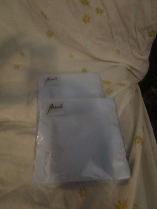 Servéttur ljósbláar