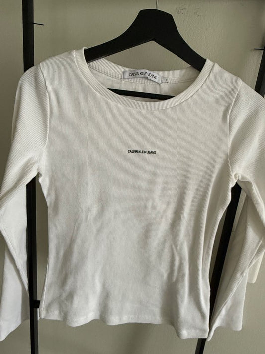 CALVIN KLEIN JEANS White Blouse