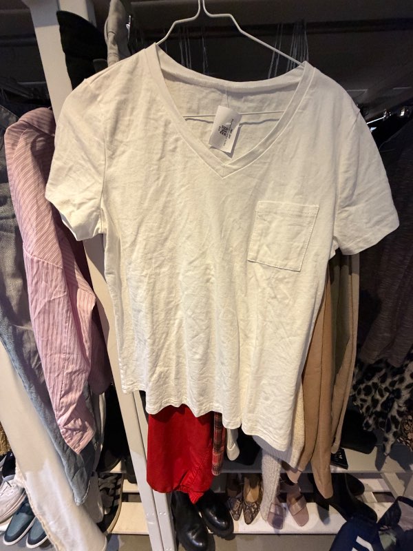 Stutterma v bolur hvítur