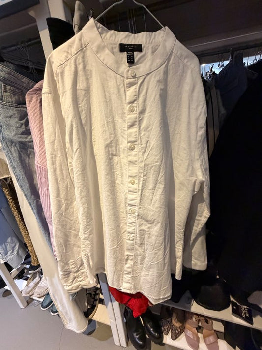 new look hvít skyrta