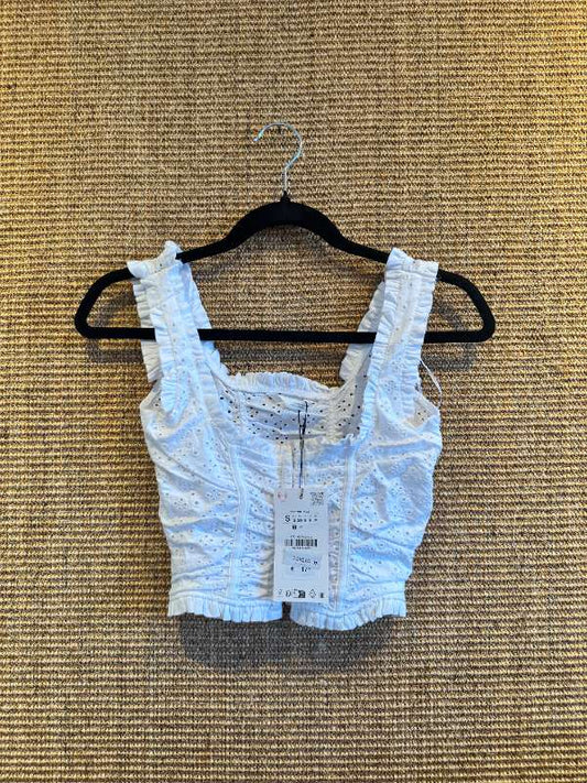 Zara white top