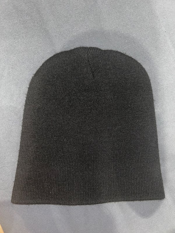 black beanie
