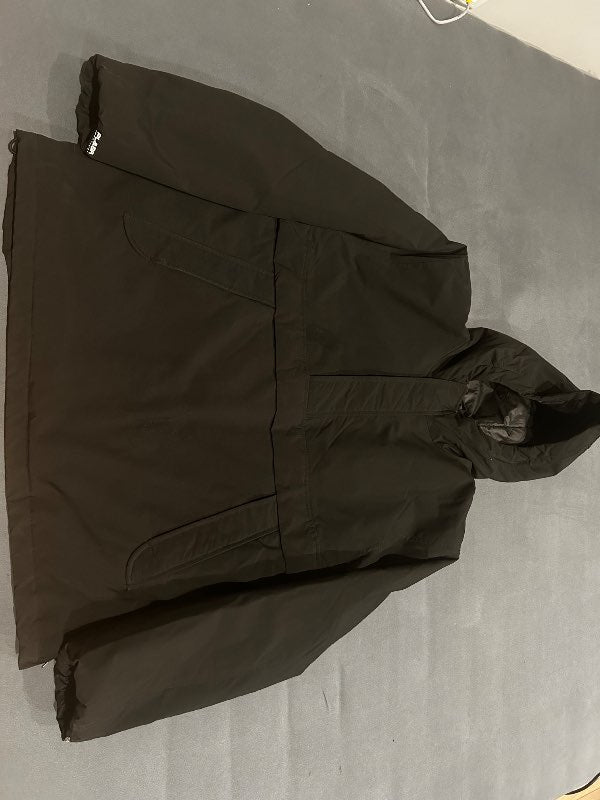 Black winter jacket