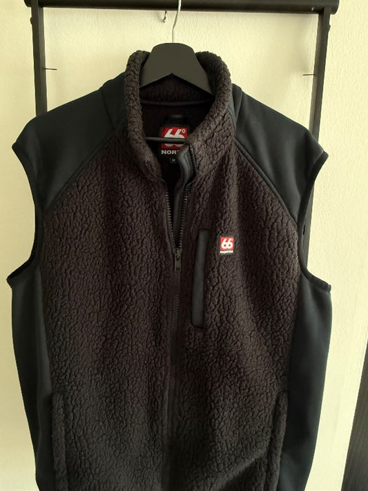 66 NORTH Tindur Shearling Vest