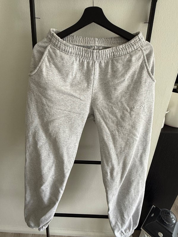METTA  women's trousers grey