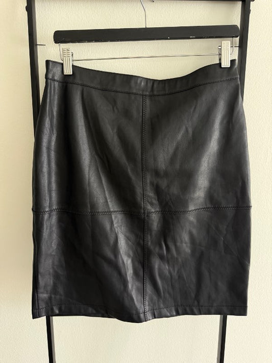 VILA women's leather skirt