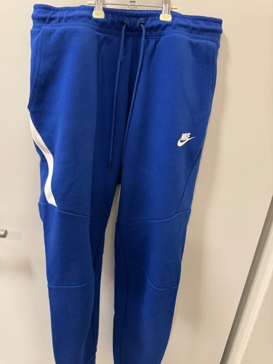 Nike tech fleece buxur bláar
