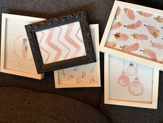 Mynd lítil í ramma