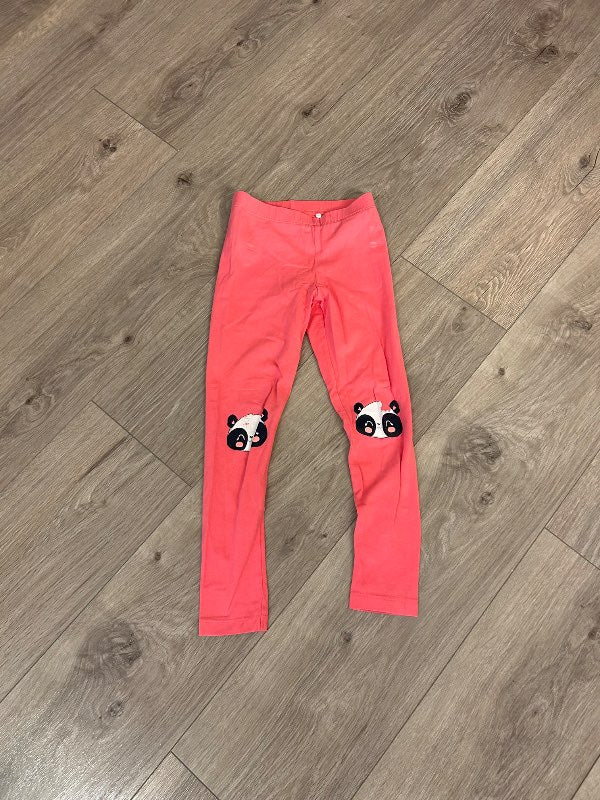 Bleikar panda leggings