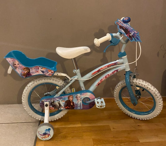 Fozen hjól m/dúkkusæti (nýjir pedalar fylgja)