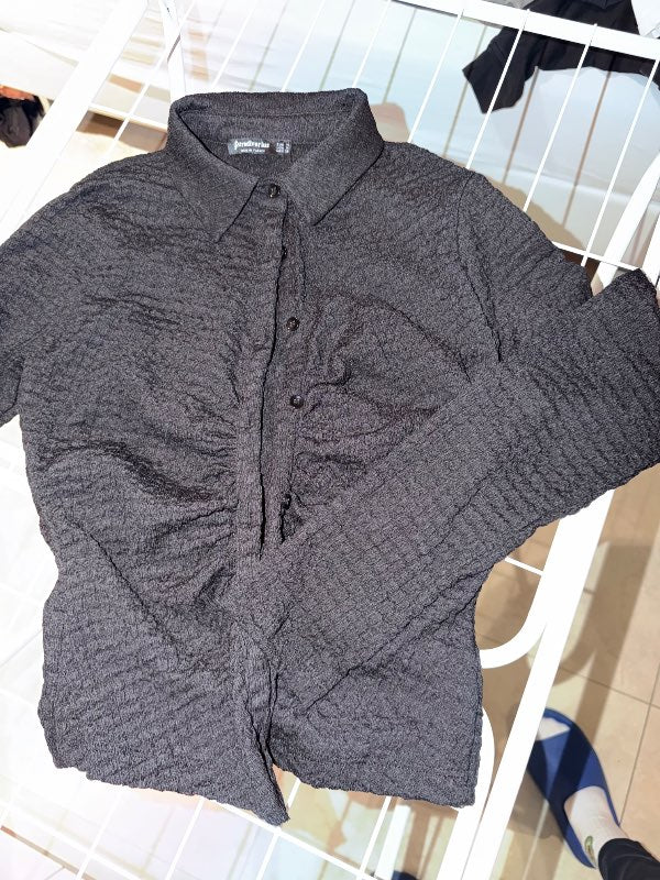 Svört skyrta Stradivarius