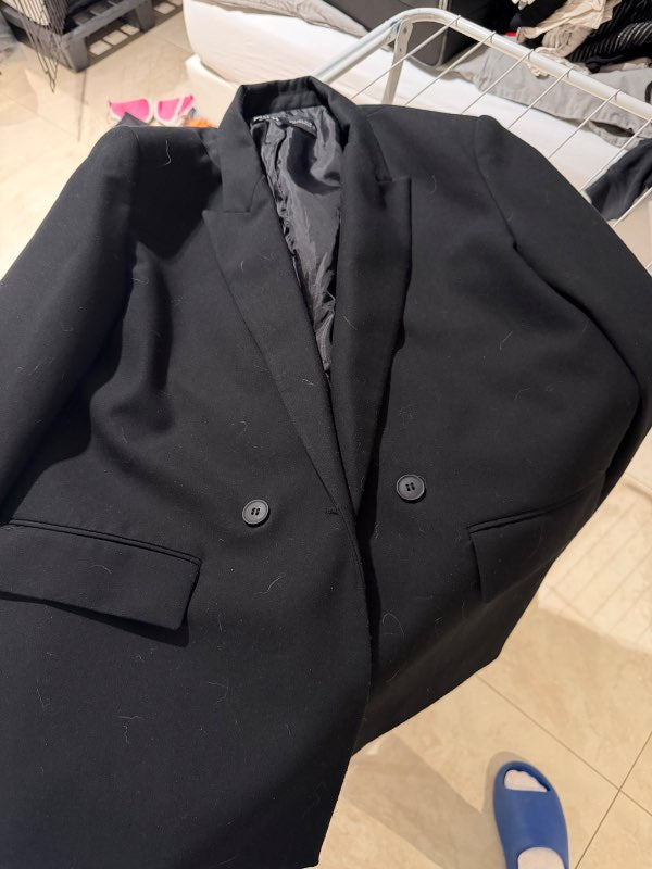 Svartur blazer