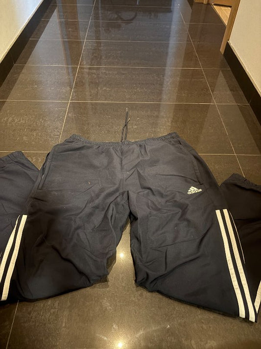 Adidas bláar buxur