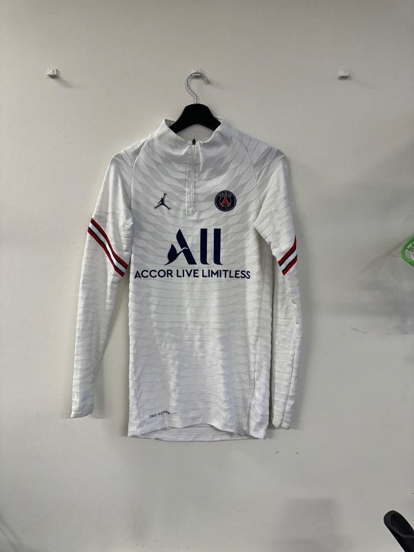 PSG íþróttarpeysa hvít