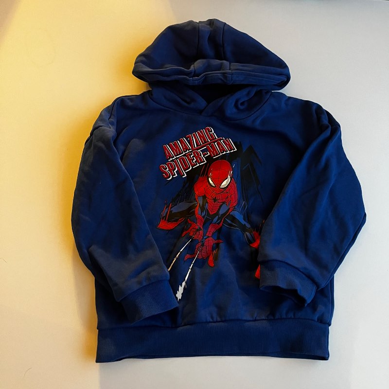 Spiderman hettupeysa