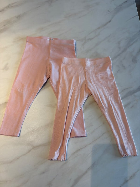 Primark bleikar buxur