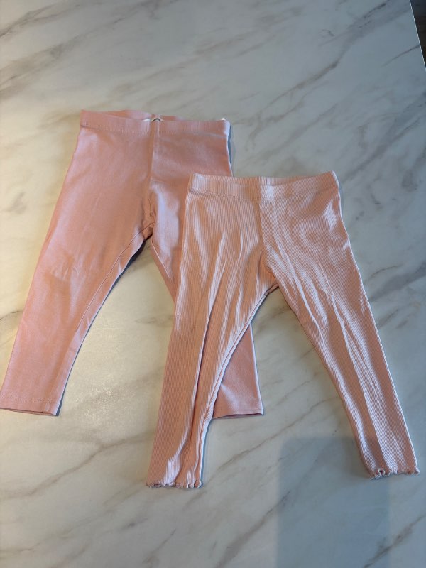 Primark bleikar buxur