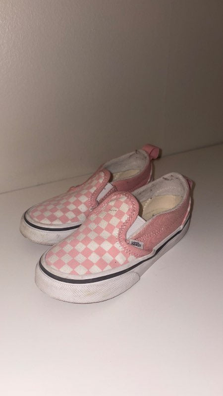 Vans skór bleikir
