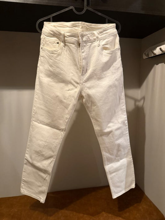 Hvítar H&M gallabuxur