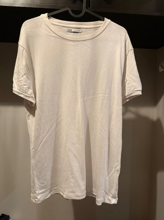 Hvítur Zara stuttermabolur