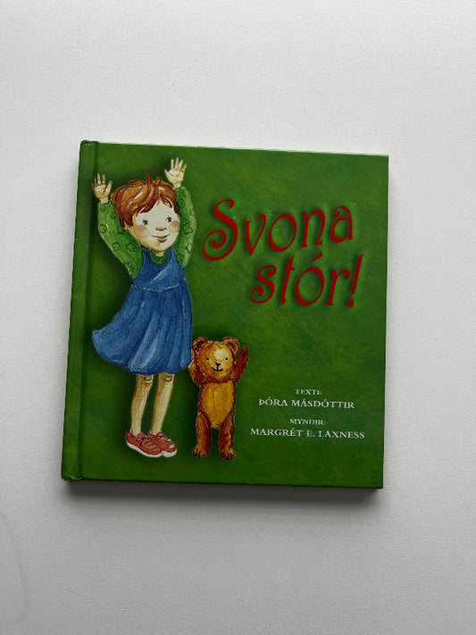 Svona stór bók