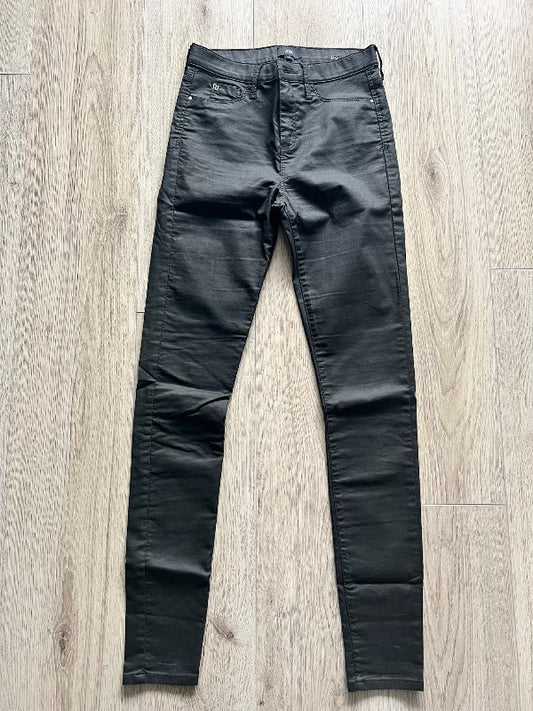 River Island pleðurbuxur