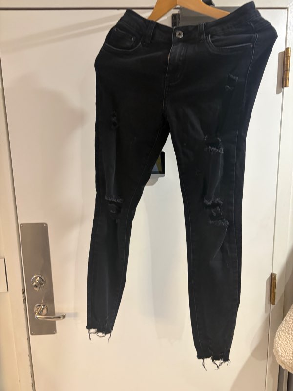 Gallabuxur svart