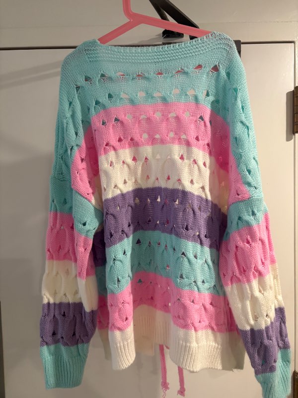 Multicolor peysa