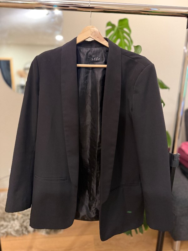 Svart blazer