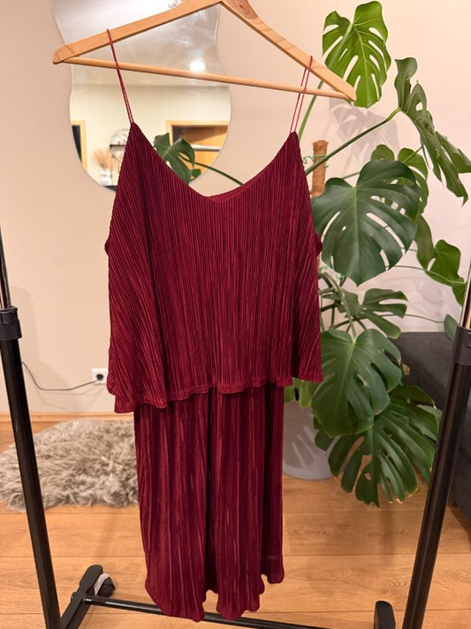 Moss Reykjavík vínrauður kjóll