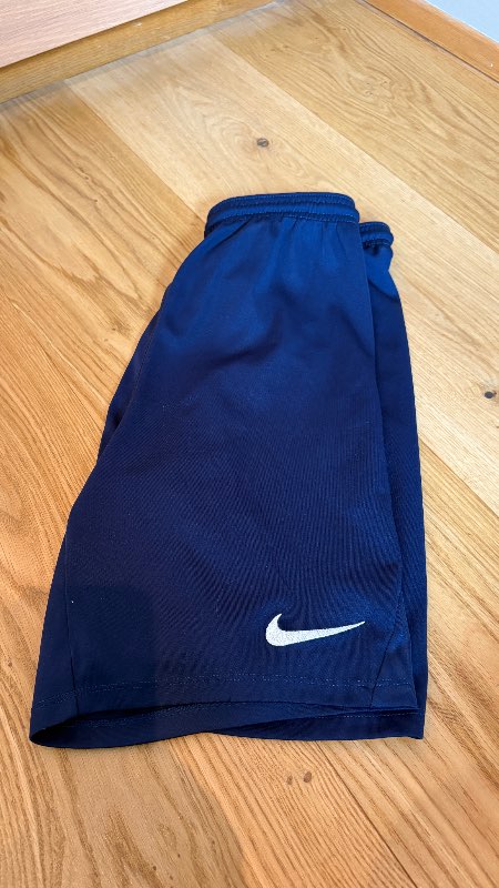 Nike bláar stuttbuxur