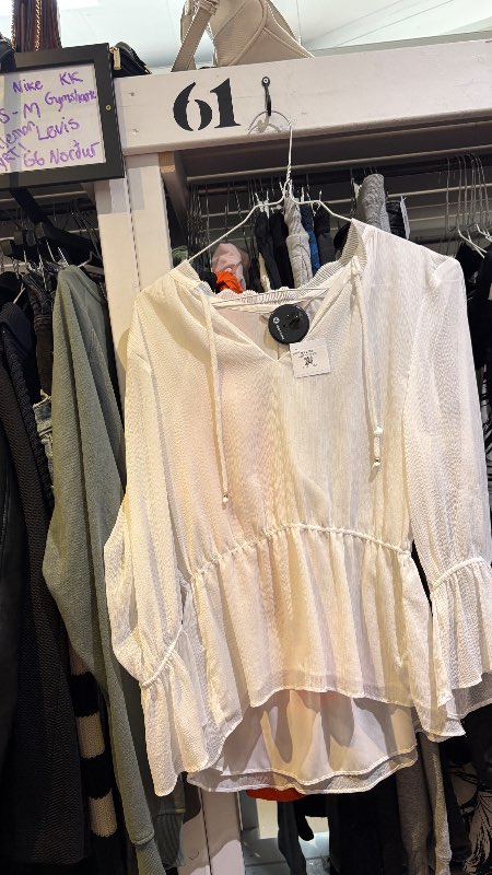 H&M hvít skyrta